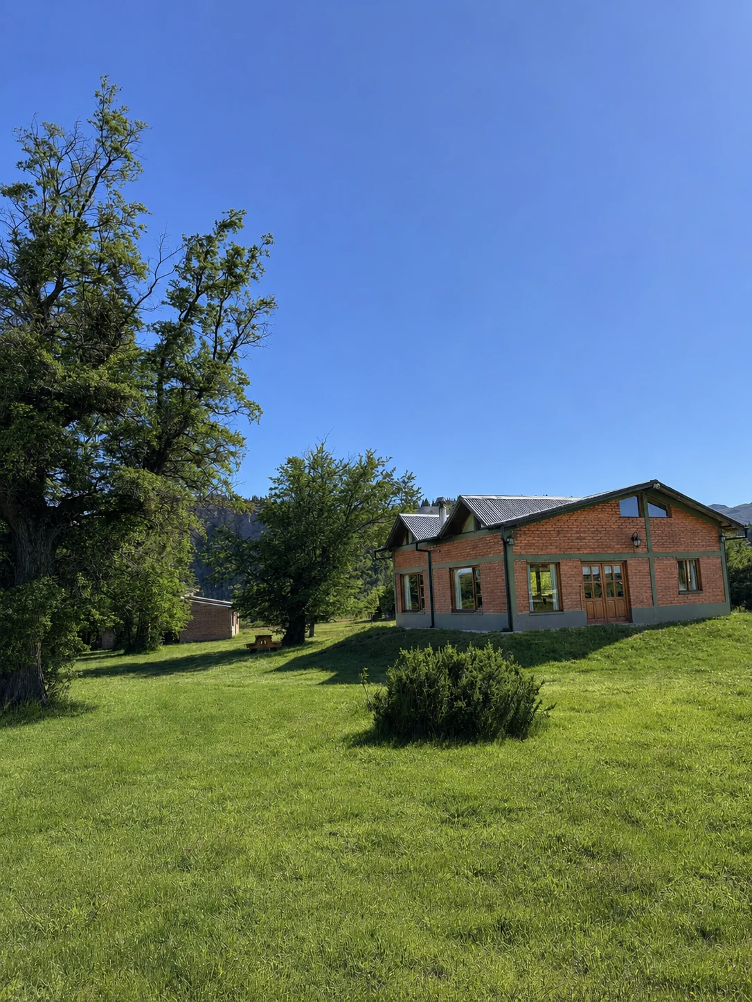 La casa familiar de La Alcira en la cordillera